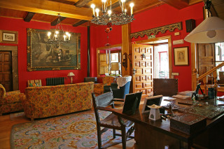 Hoteles rurales de Casonas Asturianas: habitación del hotel Palacio Álvaro Flórez-Estrada