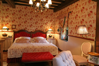 Hoteles rurales de Casonas Asturianas: una habitación del hotel Palacio de Cutre.